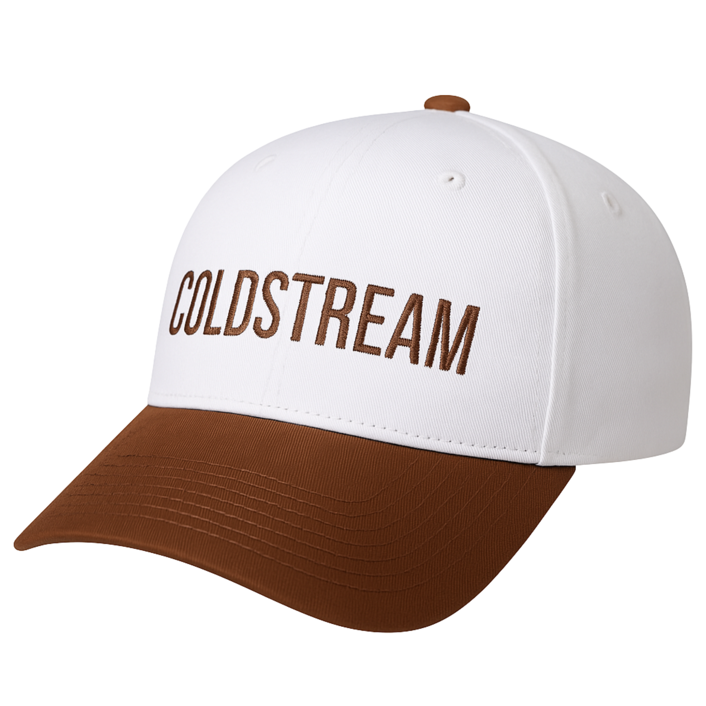 Brown Two-Tone Hat