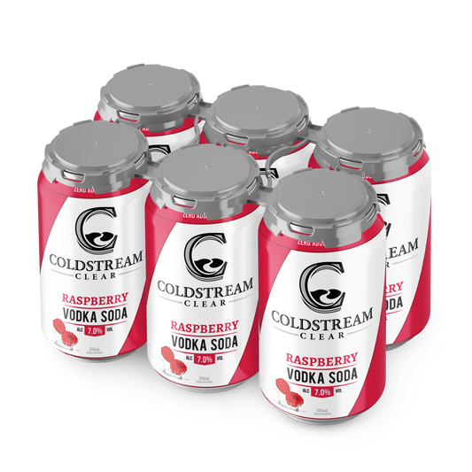 Raspberry Vodka Soda