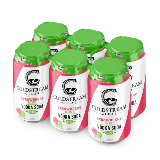 Strawberry Kiwi Vodka Soda