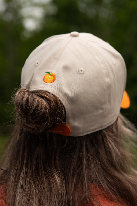 Peach Two-Tone Hat