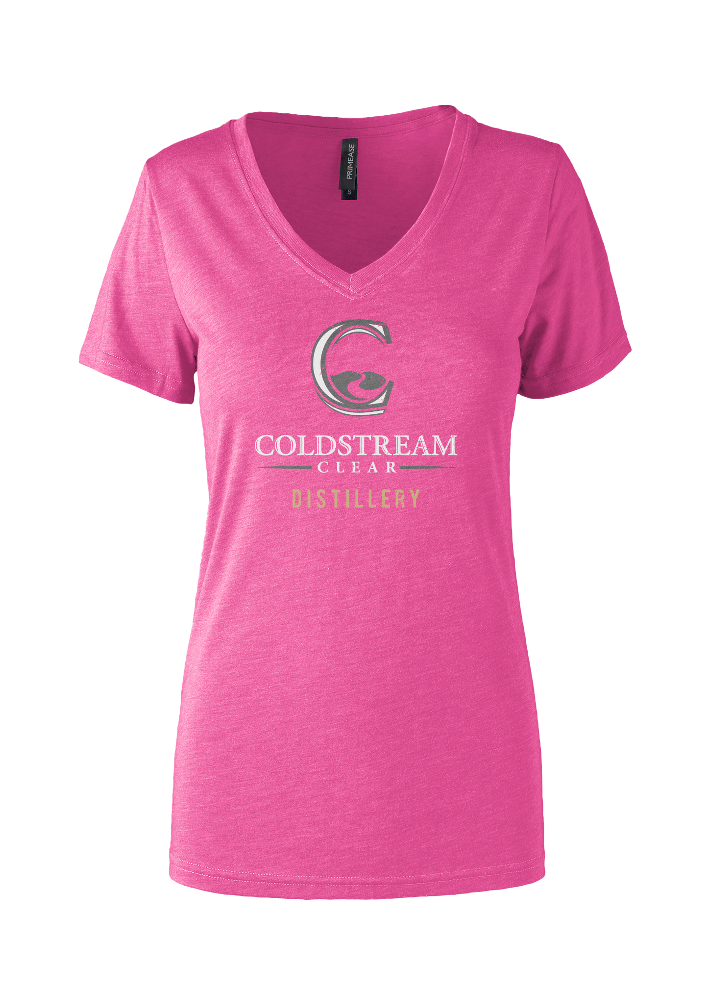 Ladies Triblend V-neck