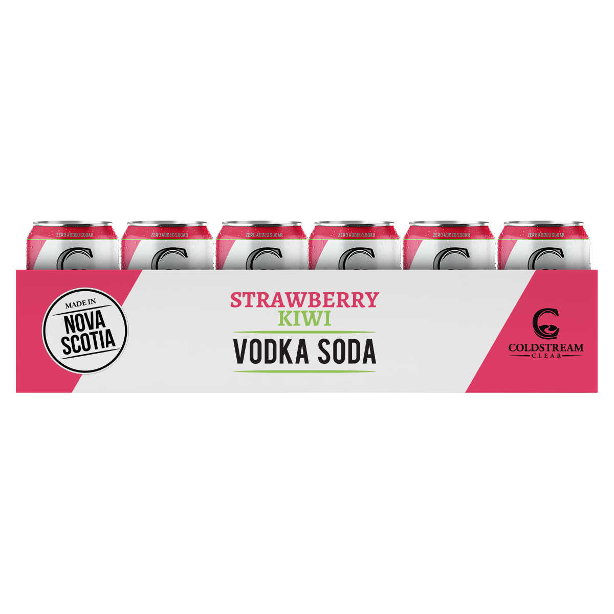 Strawberry Kiwi Vodka Soda