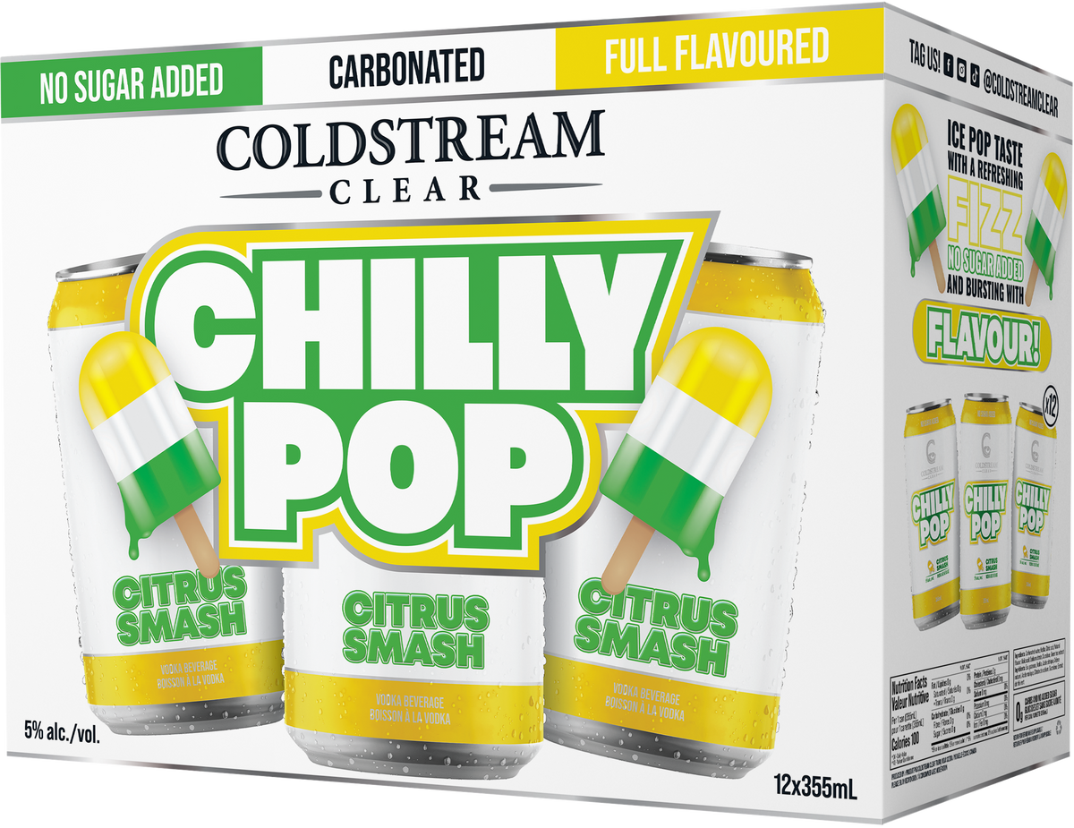 Chilly Pop Citrus Smash – Coldstream Clear Distillery