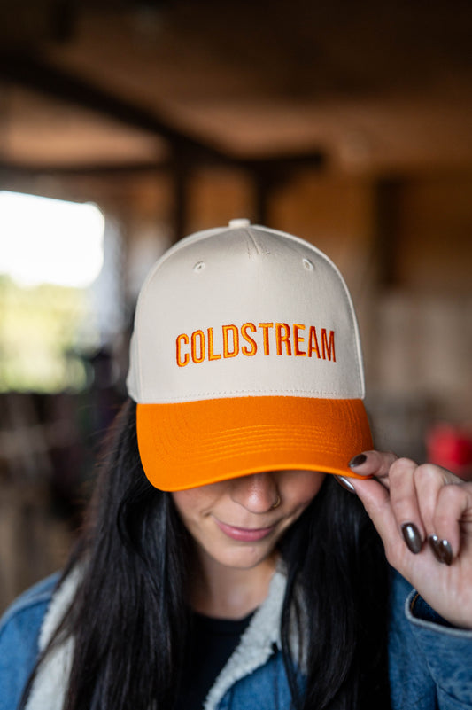 Peach Two-Tone Hat