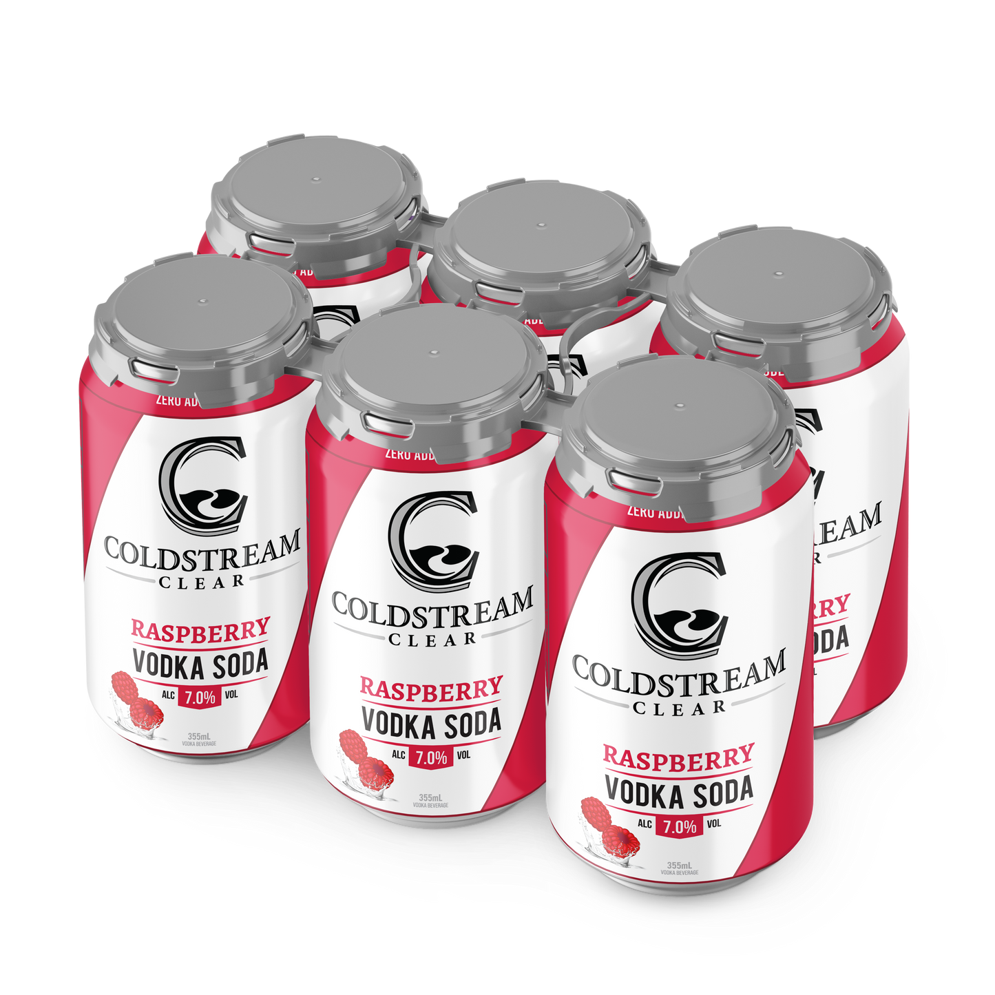 Raspberry Vodka Soda