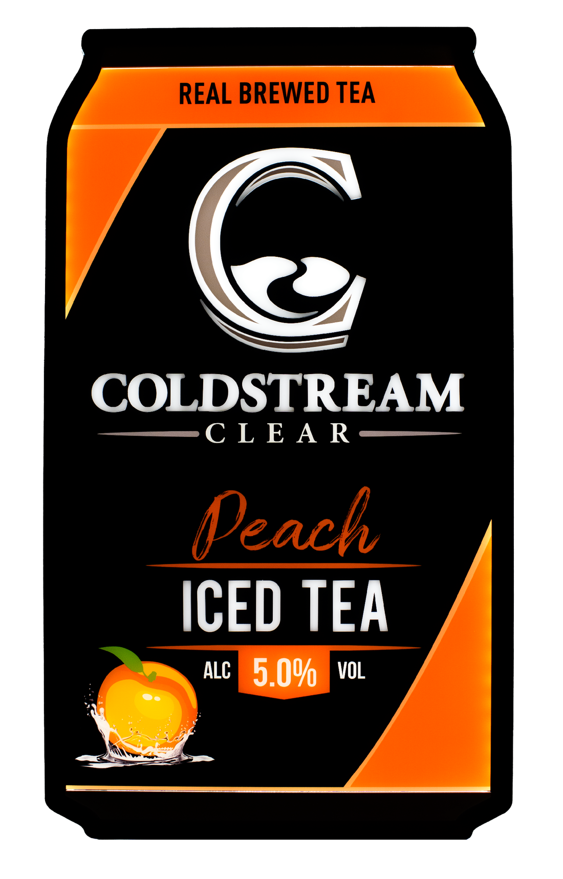 Peach Iced Tea Neon Sign – Coldstream Clear Distillery