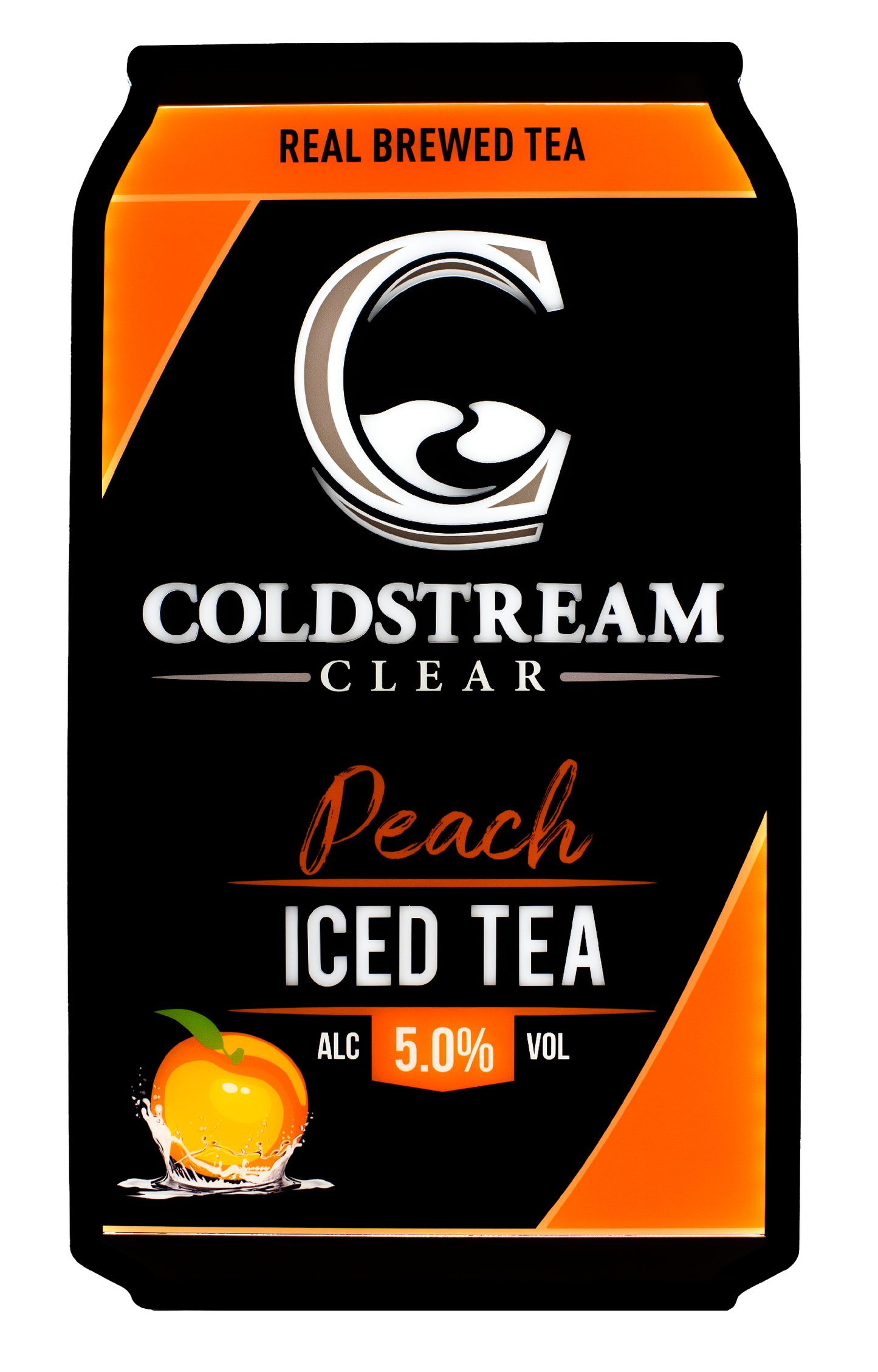 Peach Iced Tea Neon Sign