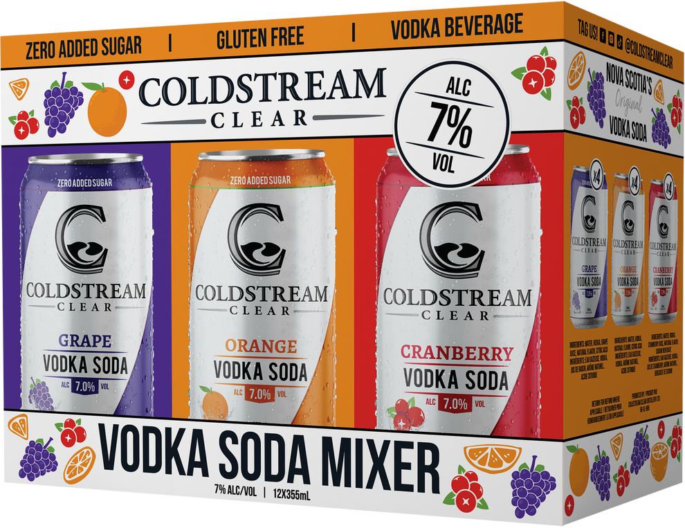 Vodka Soda Mixer – Coldstream Clear Distillery