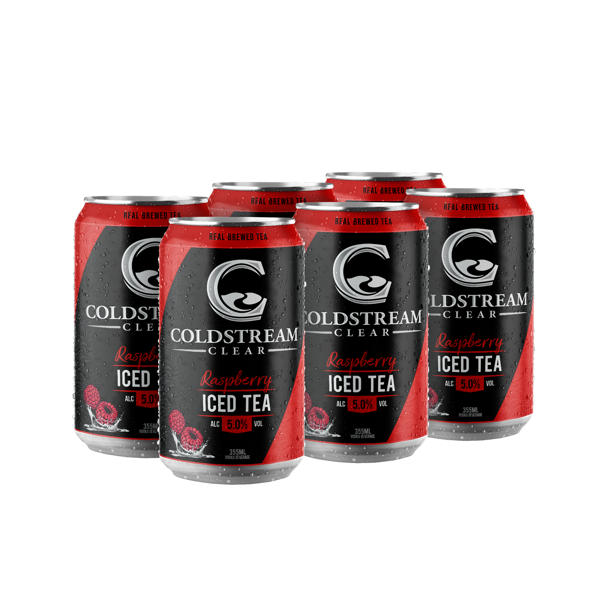 Raspberry Iced Tea Coldstream Clear Distillery