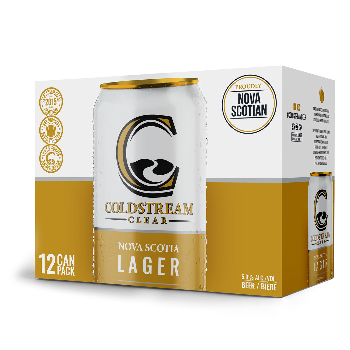 Coldstream Lottering Nova Scotia Lager – Coldstream Clear Distillery
